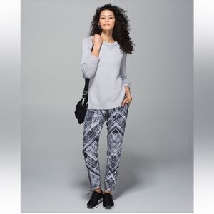 Lululemon Namaskar Pant  II Black White size 8